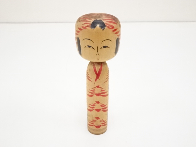 TRADITIONAL JAPANESE CRAFT / KOKESHI DOLL (15.5 cm)/ ARTISAN WORK